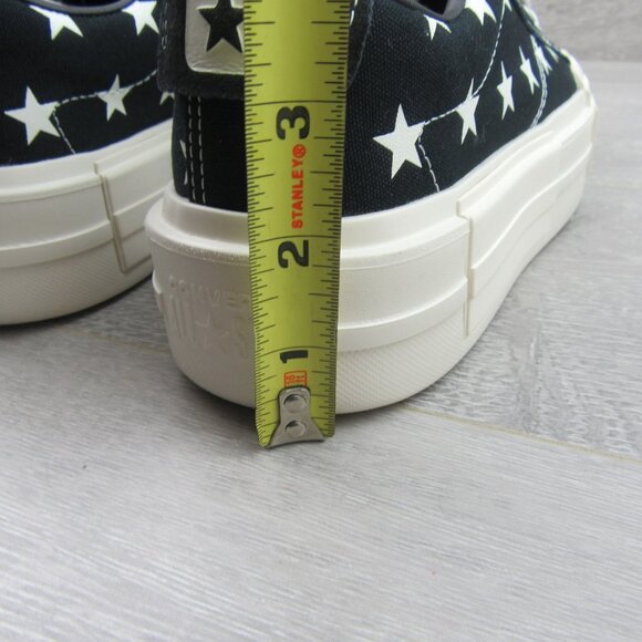 Converse CTAS Cruise Archive Stars OX Women's Size 8 Black Shoes NEW - Picture 9 of 14